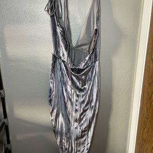 Missguided. Color: Silver. Size: medium